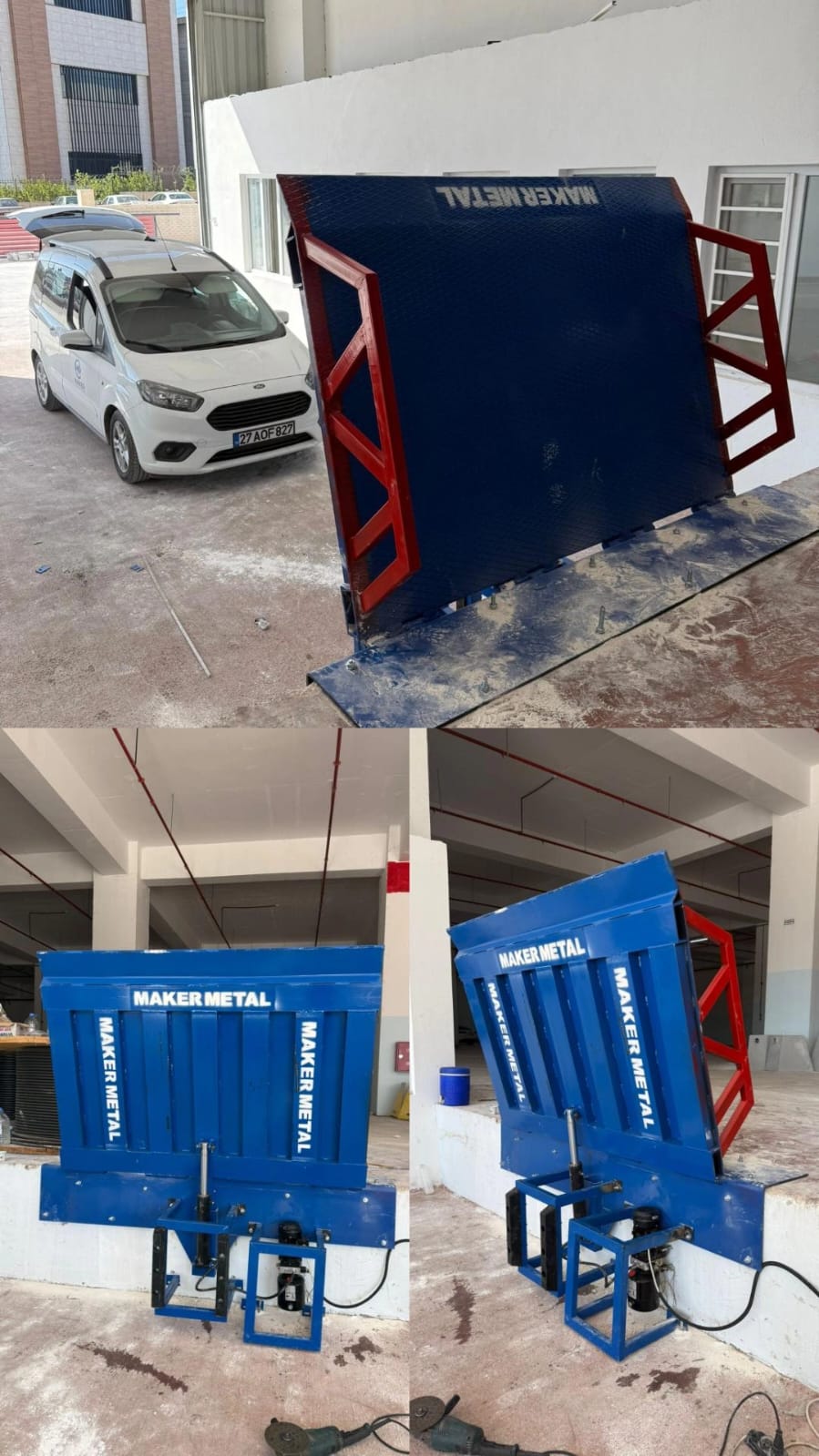 Hidrolik Yükleme Rampası